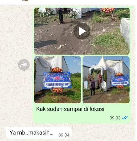 Pengiriman Karangan Bunga Panunggangan Utara