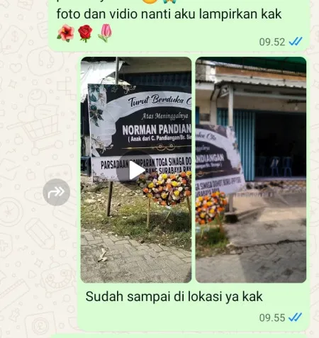 Pengiriman Karangan Bunga Panunggangan Utara